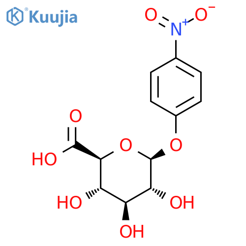 4-Nitrophenyl β-D-glucuronide structure