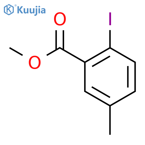 Methyl 2-iodo-5-methylbenzoate structure
