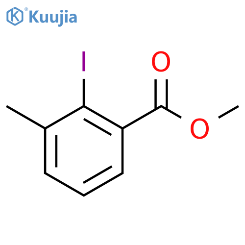 Methyl 2-iodo-3-methylbenzoate structure