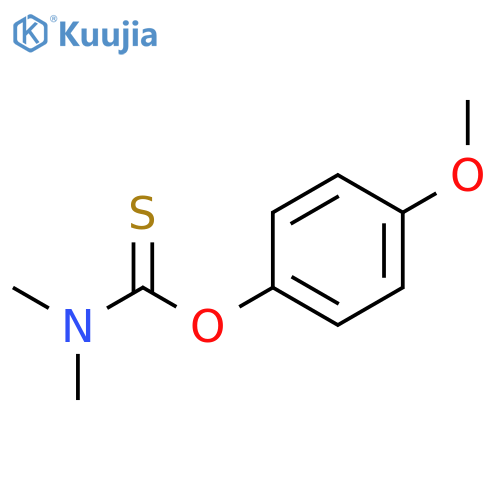 Carbamothioic acid,N,N-dimethyl-, O-(4-methoxyphenyl) ester structure