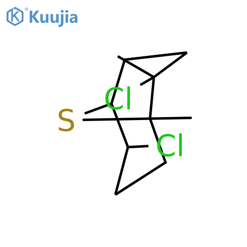 9-Thiabicyclo[3.3.1]nonane, 2,6-dichlorodimethyl- structure