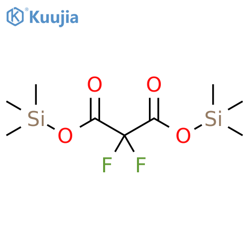 bis(trimethylsilyl) 2,2-difluoropropanedioate structure