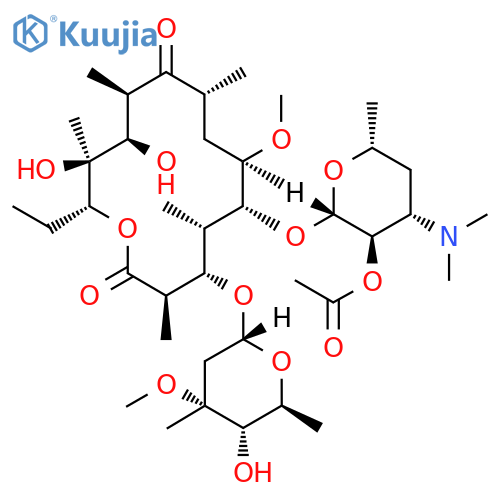 Clarithromycin 2'-O-Acetate structure