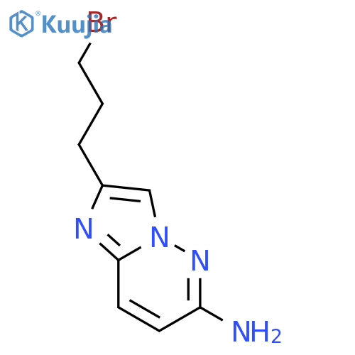 3-Bromo-N-propylimidazo1,2-bpyridazin-6-amine structure