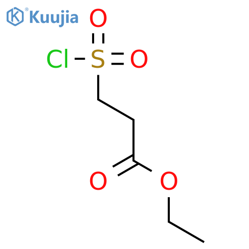 ethyl 3-(chlorosulfonyl)propanoate structure
