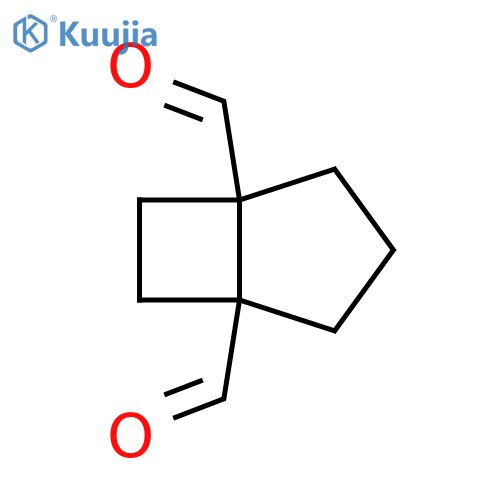 Bicyclo[3.2.0]heptane-1,5-dicarboxaldehyde structure