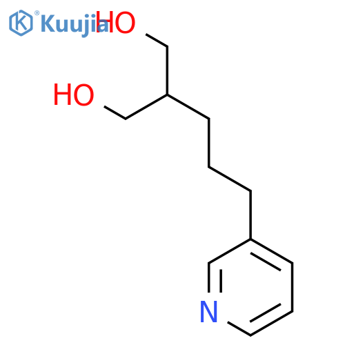 1,3-Propanediol, 2-[3-(3-pyridinyl)propyl]- structure