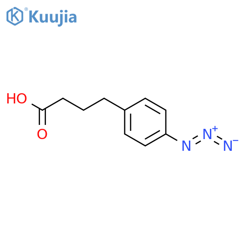 4-(4-Azidophenyl)butyric Acid structure