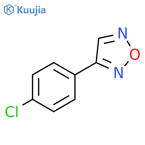 3-(4-Chlorophenyl)-1,2,5-oxadiazole structure