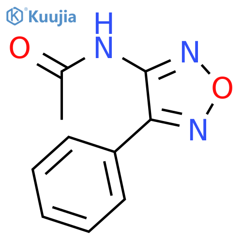 Acetamide, N-(4-phenyl-1,2,5-oxadiazol-3-yl)- structure