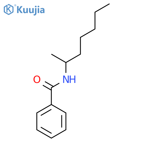Benzamide, N-(1-methylhexyl)-, (±)- structure