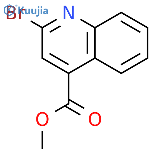 Methyl 2-bromoquinoline-4-carboxylate structure