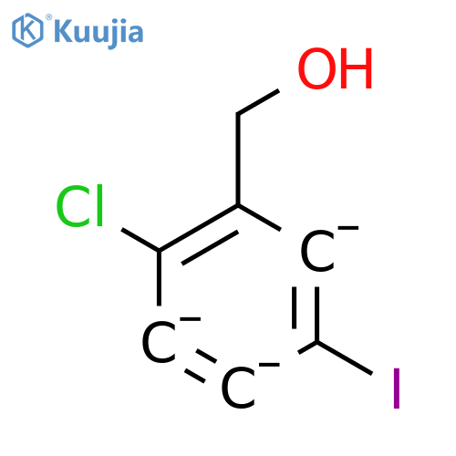 (2-Chloro-5-iodophenyl)methanol structure
