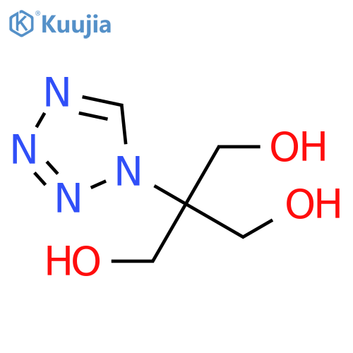 2-(hydroxymethyl)-2-(tetrazol-1-yl)propane-1,3-diol structure
