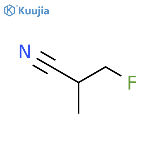 3-fluoro-2-methylpropanenitrile structure