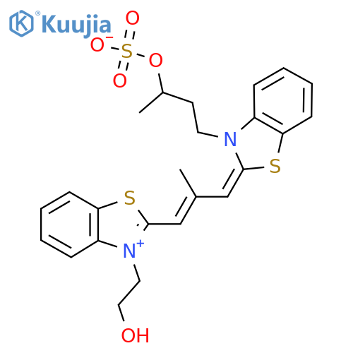 Benzothiazolium,2-[3-[3-(2-hydroxyethyl)-2(3H)-benzothiazolylidene]-2-methyl-1-propen-1-yl]-3-[3-(sulfooxy)butyl]-,inner salt structure