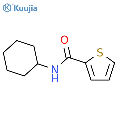 2-Thiophenecarboxamide,N-cyclohexyl- structure