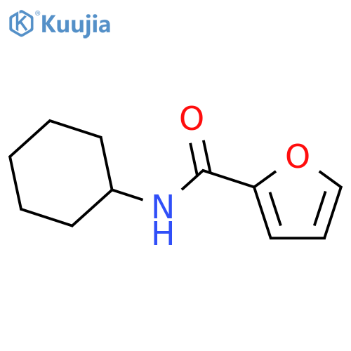 2-Furancarboxamide,N-cyclohexyl- structure