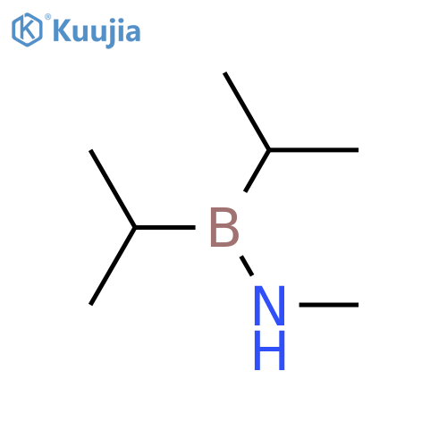 Boranamine, N-methyl-1,1-bis(1-methylethyl)- structure