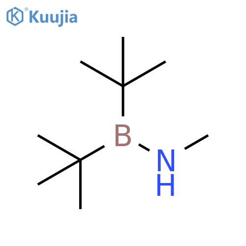 Boranamine, 1,1-bis(1,1-dimethylethyl)-N-methyl- structure