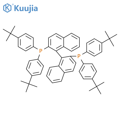 Phosphine,(1R)-[1,1'-binaphthalene]-2,2'-diylbis[bis[4-(1,1-dimethylethyl)phenyl]- structure