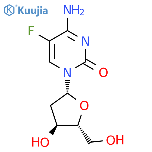 5-Fluoro-2'-deoxycytidine structure