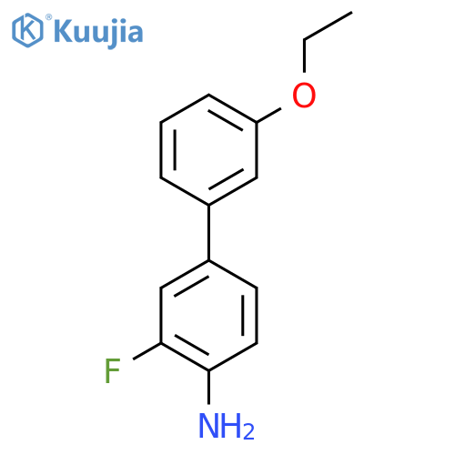3'-Ethoxy-3-fluorobiphenyl-4-amine structure