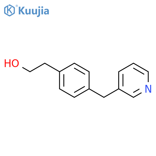Benzeneethanol, 4-(3-pyridinylmethyl)- structure