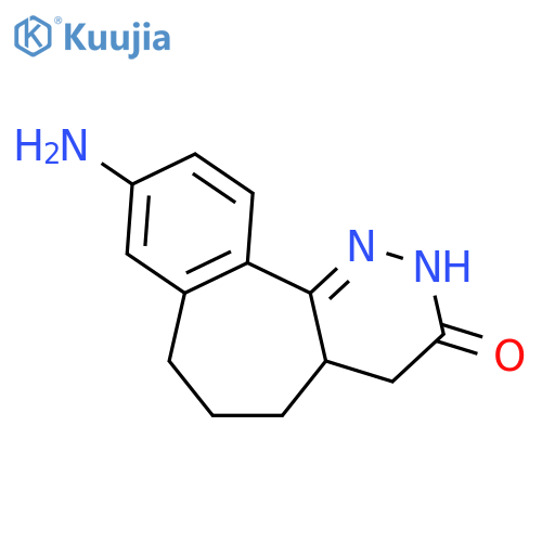 3H-Benzo[6,7]cyclohepta[1,2-c]pyridazin-3-one,9-amino-2,4,4a,5,6,7-hexahydro- structure
