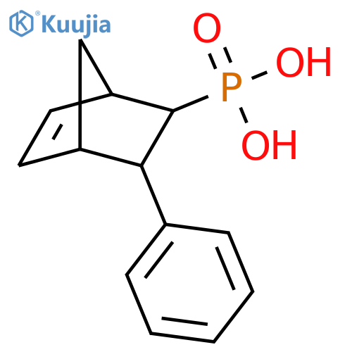 (3-Phenylbicyclo[2.2.1]hept-5-en-2-yl)phosphonic acid structure
