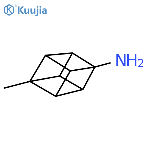 Pentacyclo[4.2.0.02,5.03,8.04,7]octanamine, 4-methyl- structure