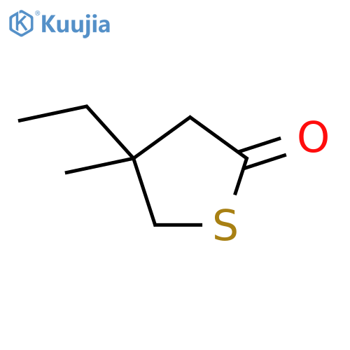 2(3H)-Thiophenone,4-ethyldihydro-4-methyl- structure