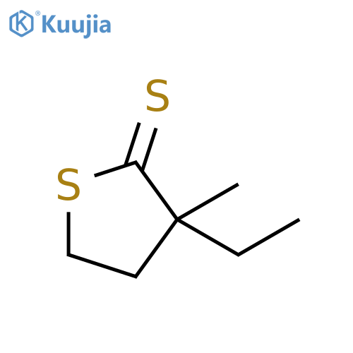 2(3H)-Thiophenethione, 3-ethyldihydro-3-methyl- structure