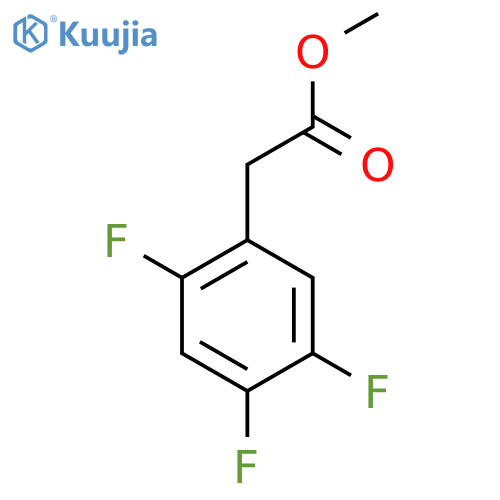 2,4,5-Trifluoro-benzeneacetic acid methyl ester structure