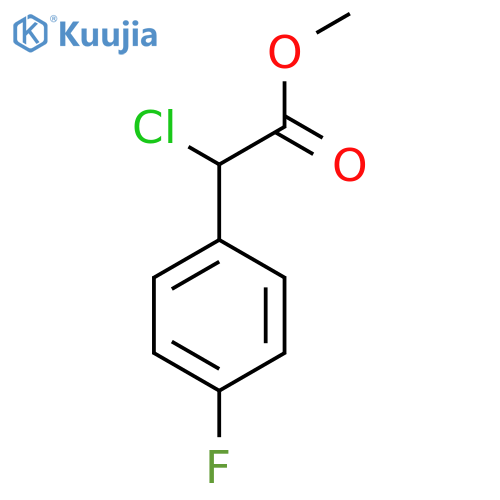 Methyl 2-Chloro-2-(4-fluorophenyl)acetate structure