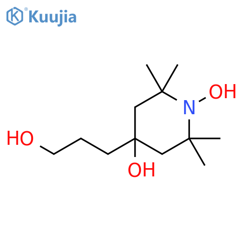 1-Piperidinyloxy, 4-hydroxy-4-(3-hydroxypropyl)-2,2,6,6-tetramethyl- structure