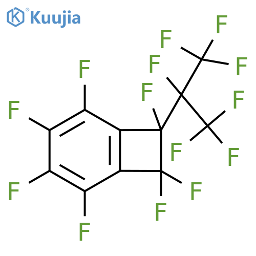 2,3,4,5,7,7,8-Heptafluoro-8-(1,1,1,2,3,3,3-heptafluoropropan-2-yl)bicyclo[4.2.0]octa-1,3,5-triene structure
