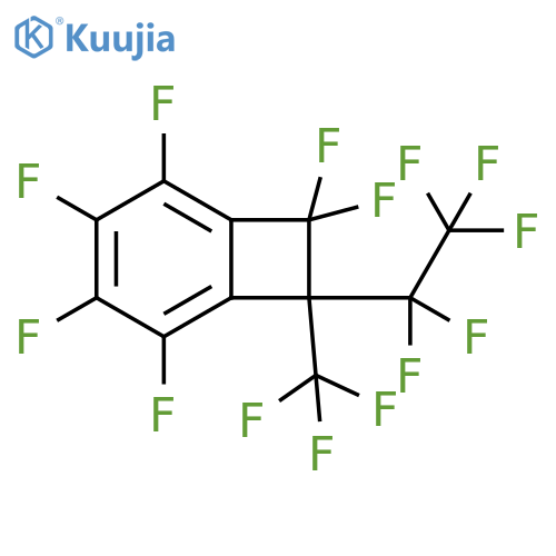 Bicyclo[4.2.0]octa-1,3,5-triene,2,3,4,5,7,7-hexafluoro-8-(pentafluoroethyl)-8-(trifluoromethyl)- structure