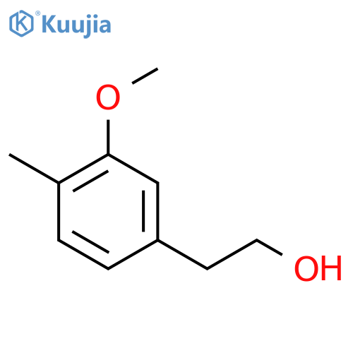 2-(3-methoxy-4-methylphenyl)ethan-1-ol structure