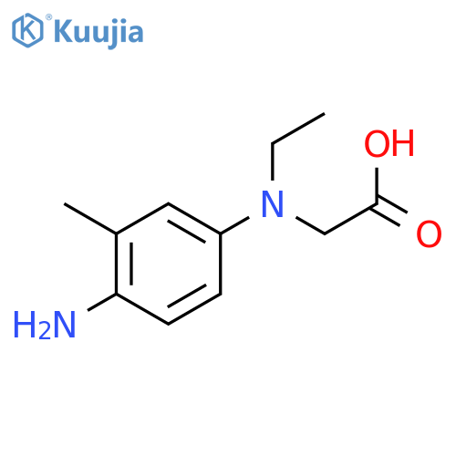 Glycine, N-(4-amino-3-methylphenyl)-N-ethyl- structure
