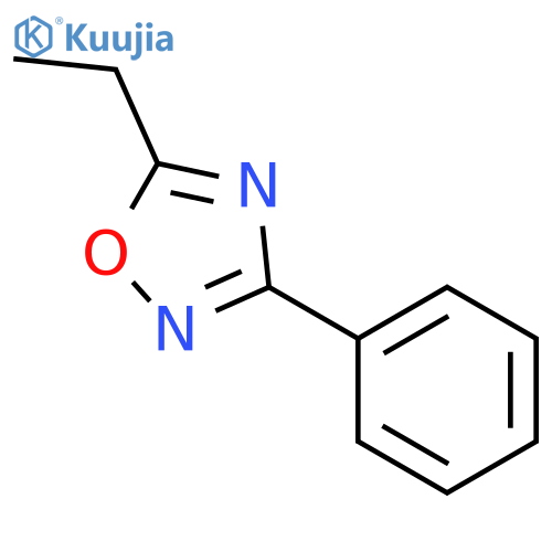 1,2,4-Oxadiazole,5-ethyl-3-phenyl- structure