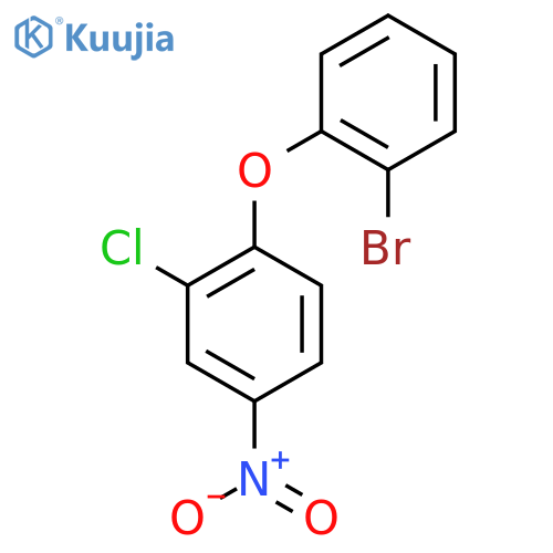 1-(2-Bromophenoxy)-2-chloro-4-nitrobenzene structure