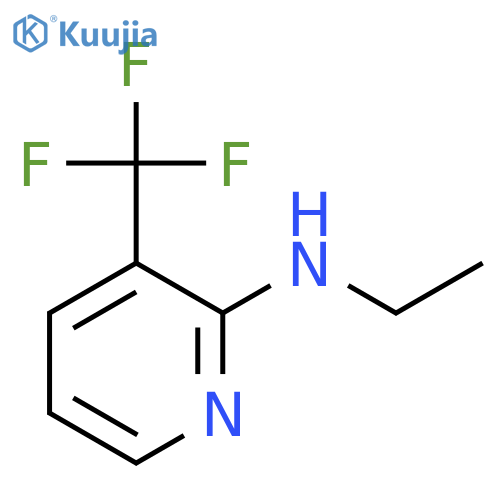 N-Ethyl-3-(trifluoromethyl)pyridin-2-amine structure