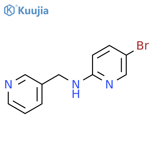 5-Bromo-N-(3-pyridinylmethyl)-2-pyridinamine structure