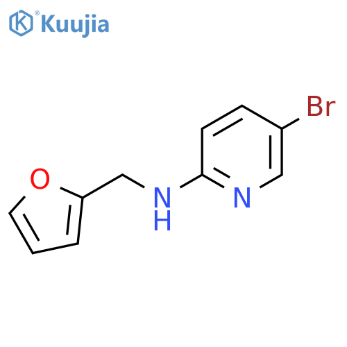 N-(5-Bromo-2-pyridinyl)-N-(2-furylmethyl)amine structure