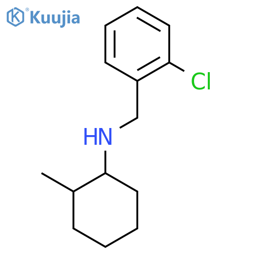 N-[(2-Chlorophenyl)methyl]-2-methylcyclohexan-1-amine structure
