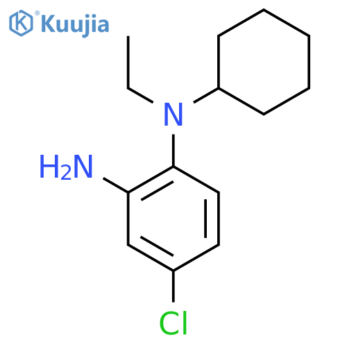 N-(2-Amino-4-chlorophenyl)-N-cyclohexyl-N-ethylamine structure