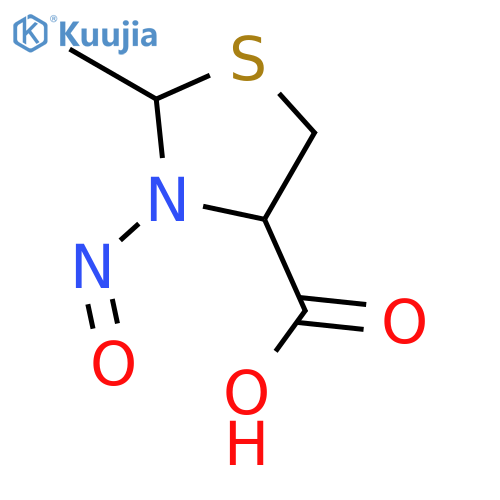 N-Nitroso-2-methylthiazolidine 4-Carboxylic Acid structure