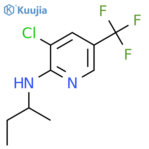 N-(Sec-butyl)-3-chloro-5-(trifluoromethyl)-2-pyridinamine structure