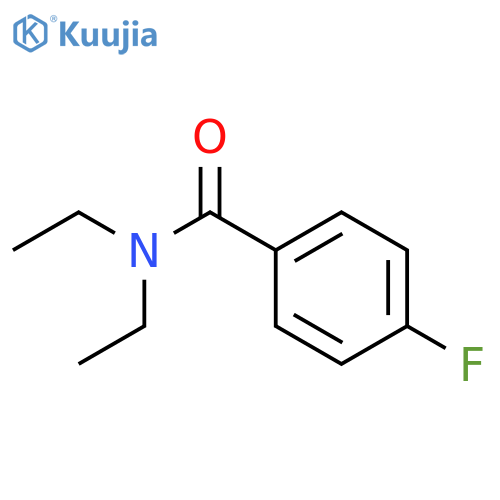 N,n-diethyl-4-fluorobenzamide structure